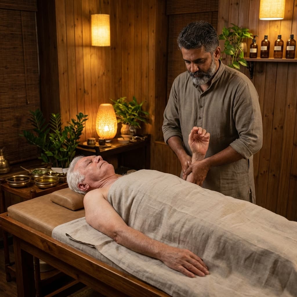 Ayurvedic Paralysis Massage (Stroke)
