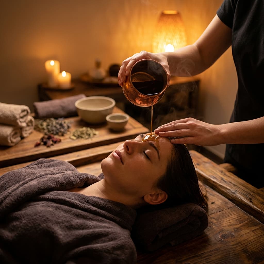 Ayurvedic Shirottama - Head Massage