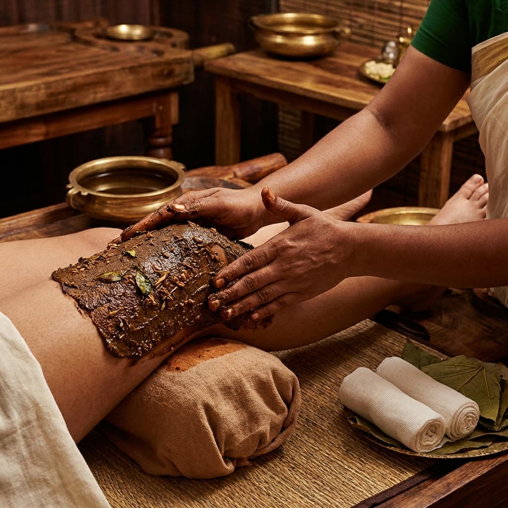 Ayurvedic Upanaha Sweda + Full Body Massage